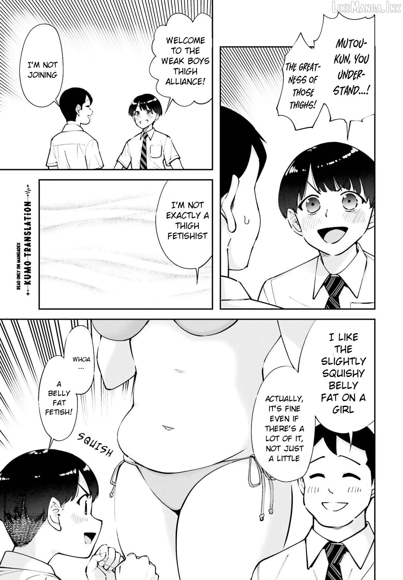 Thighs-san next to me Chapter 8 page 10