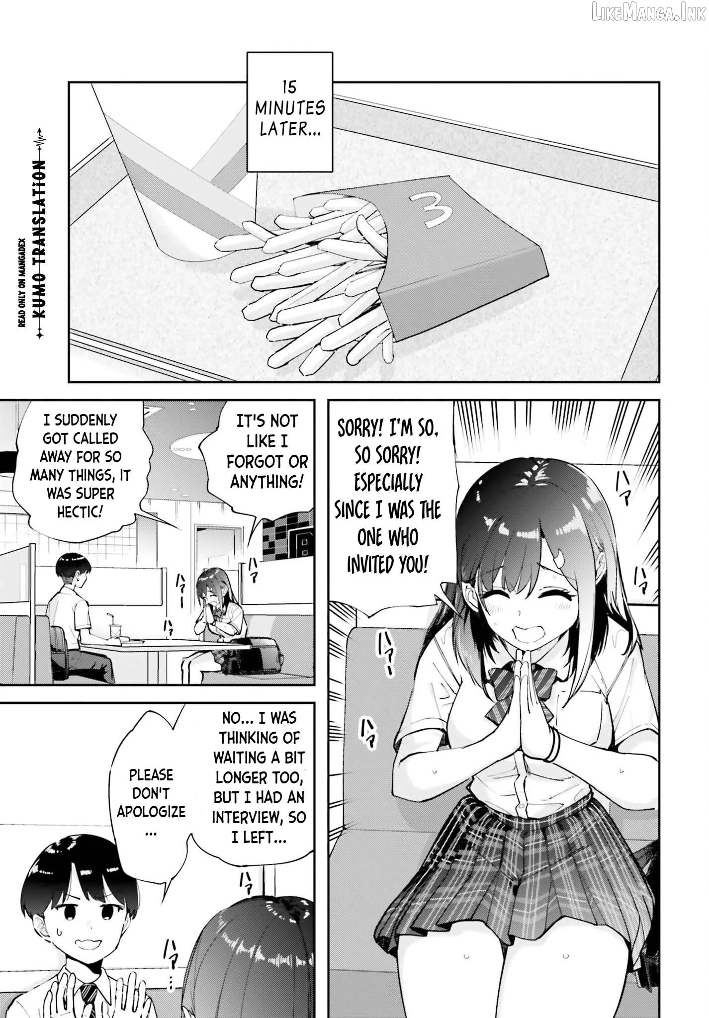 Thighs-san next to me Chapter 9 page 8
