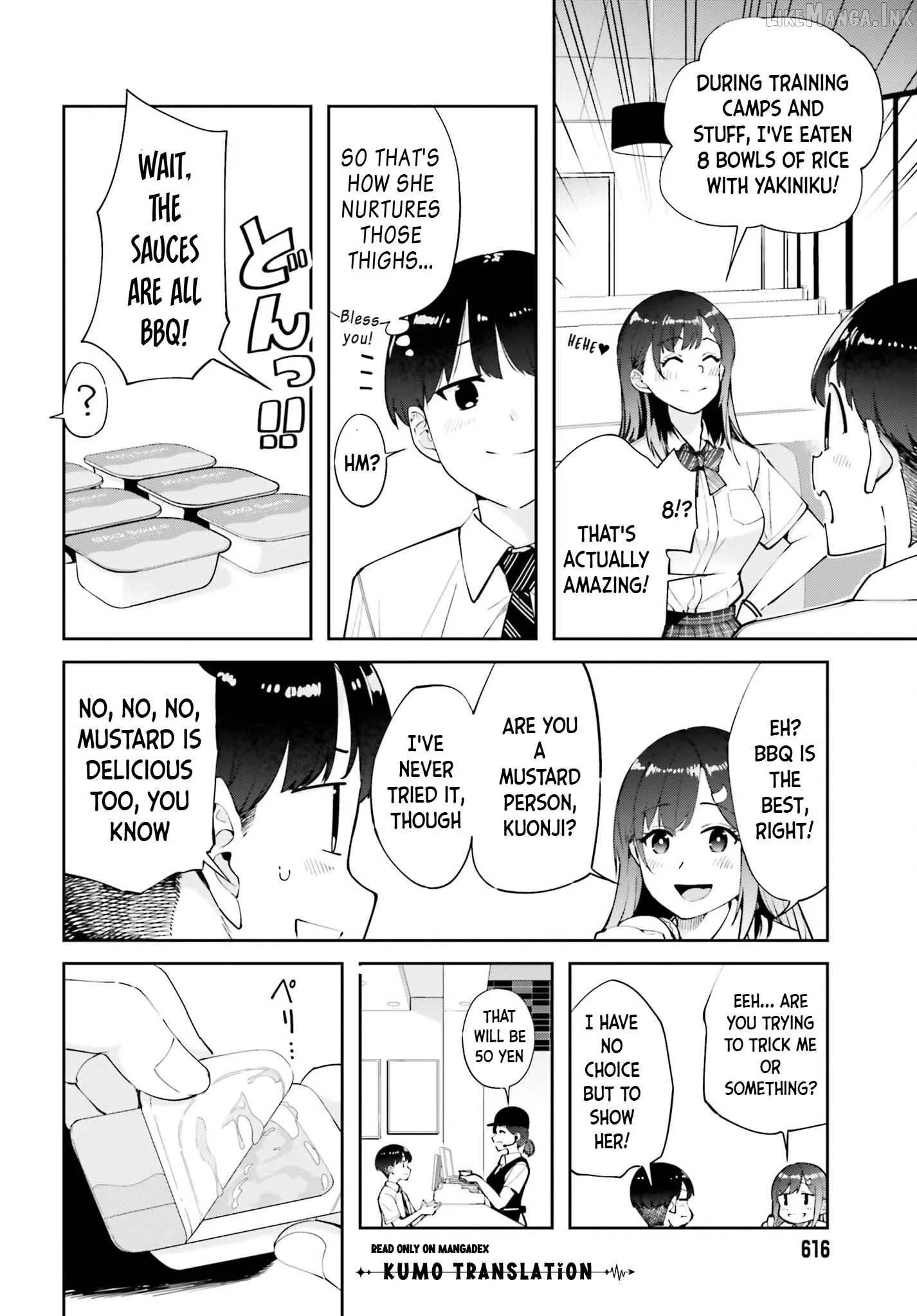 Thighs-san next to me Chapter 9 page 11