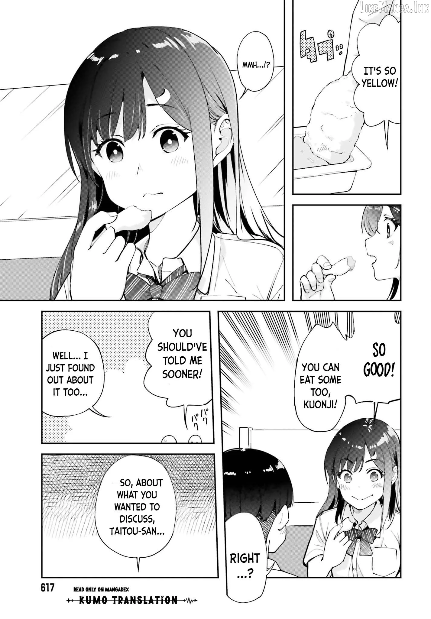Thighs-san next to me Chapter 9 page 12