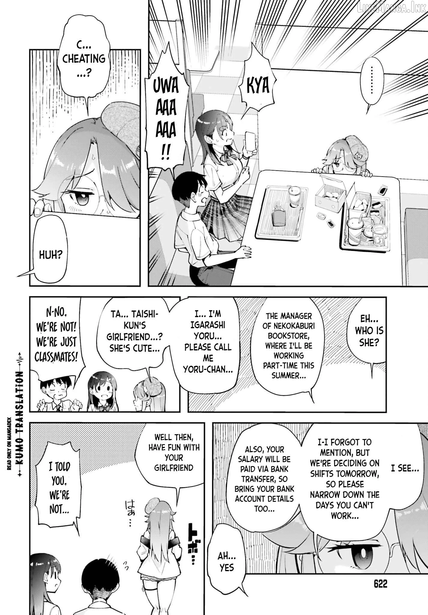 Thighs-san next to me Chapter 9 page 17