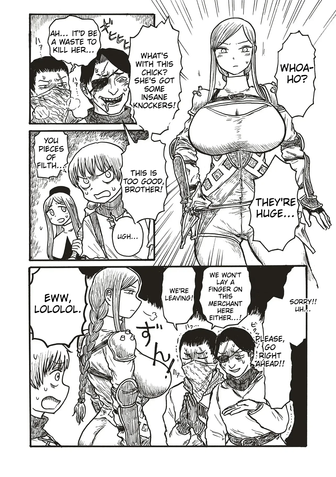 Dekapai Kishi Makaritooru! Chapter 10 page 3
