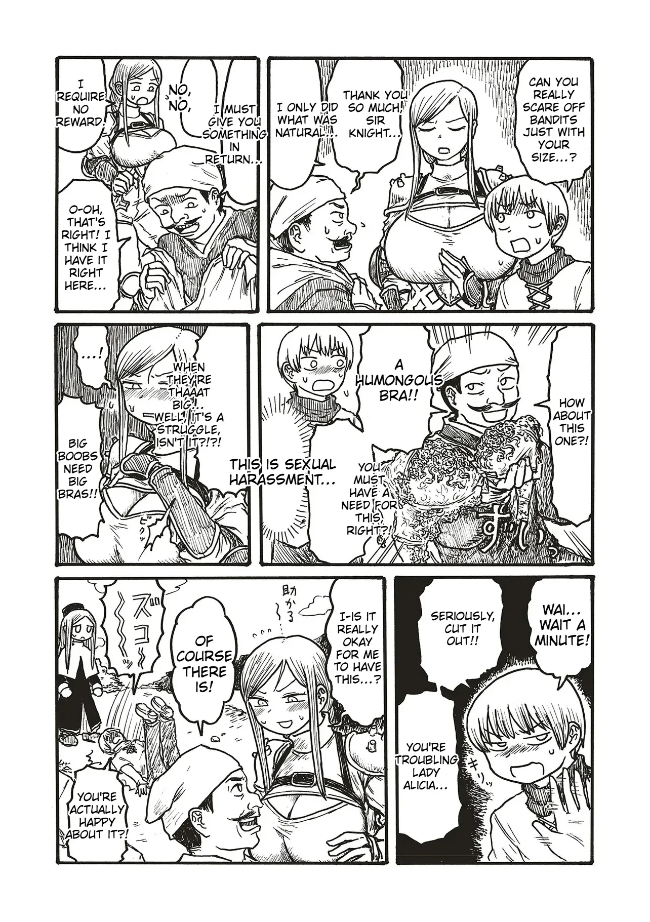 Dekapai Kishi Makaritooru! Chapter 10 page 4