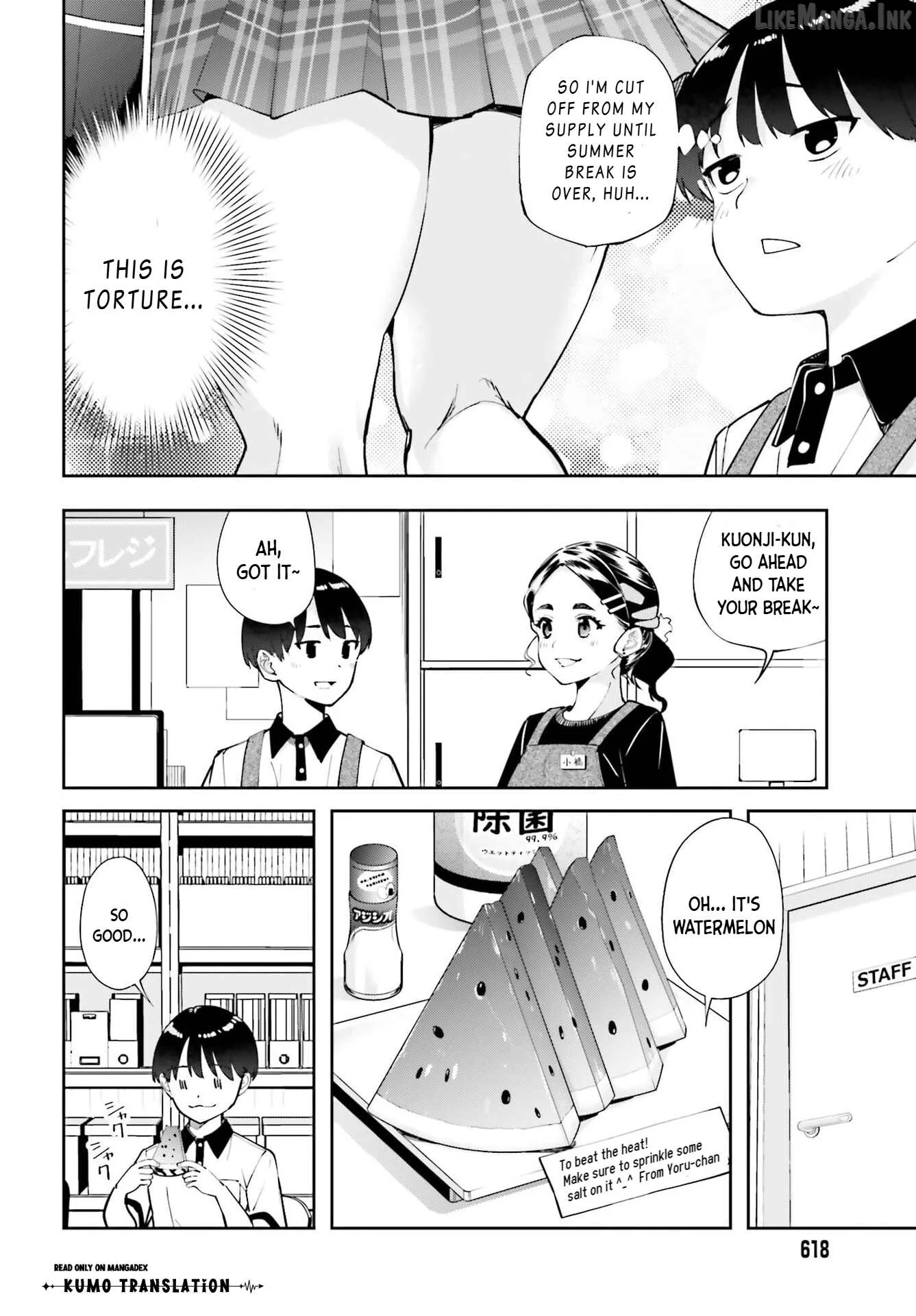 Thighs-san next to me Chapter 10 page 7