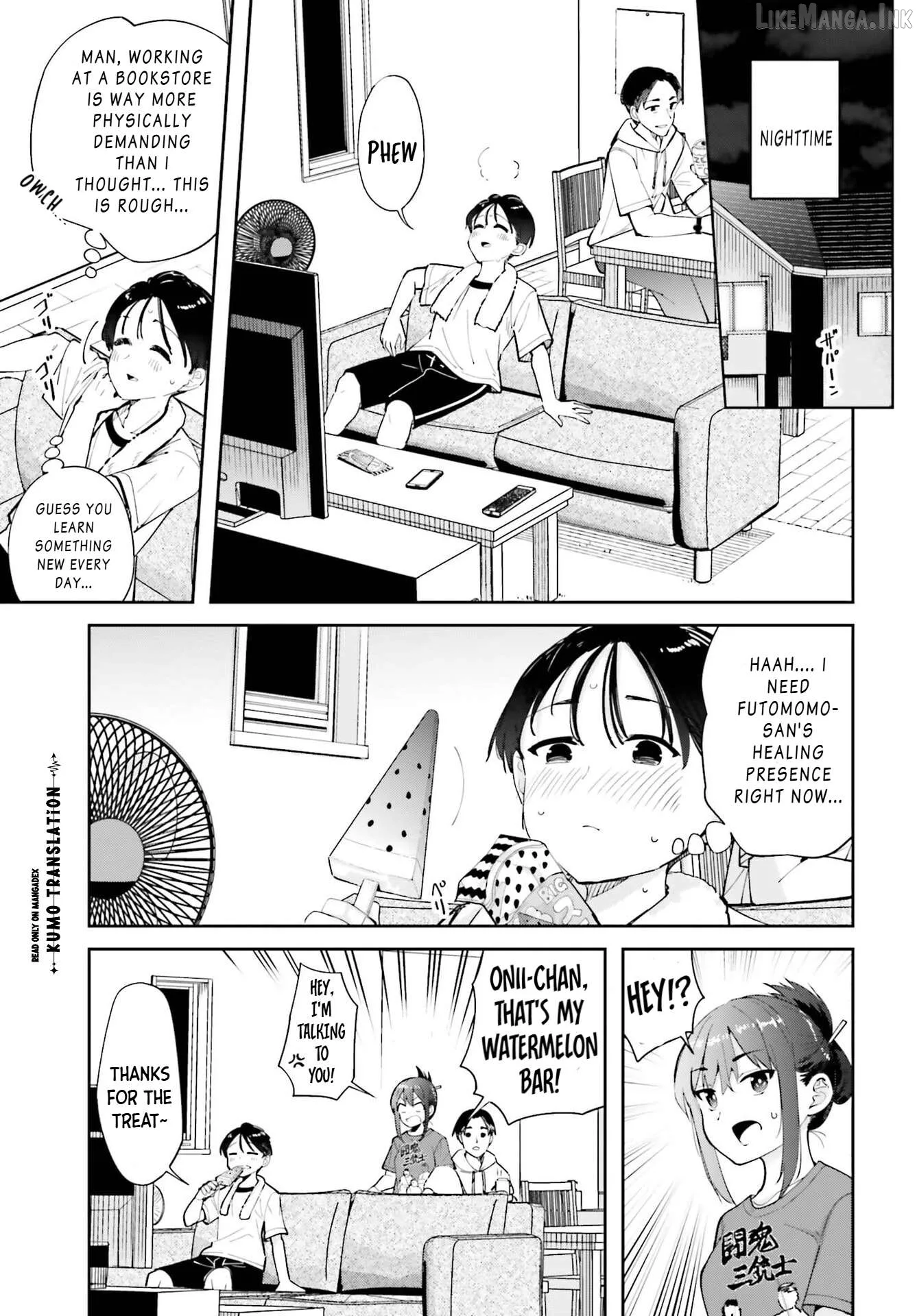 Thighs-san next to me Chapter 10 page 14