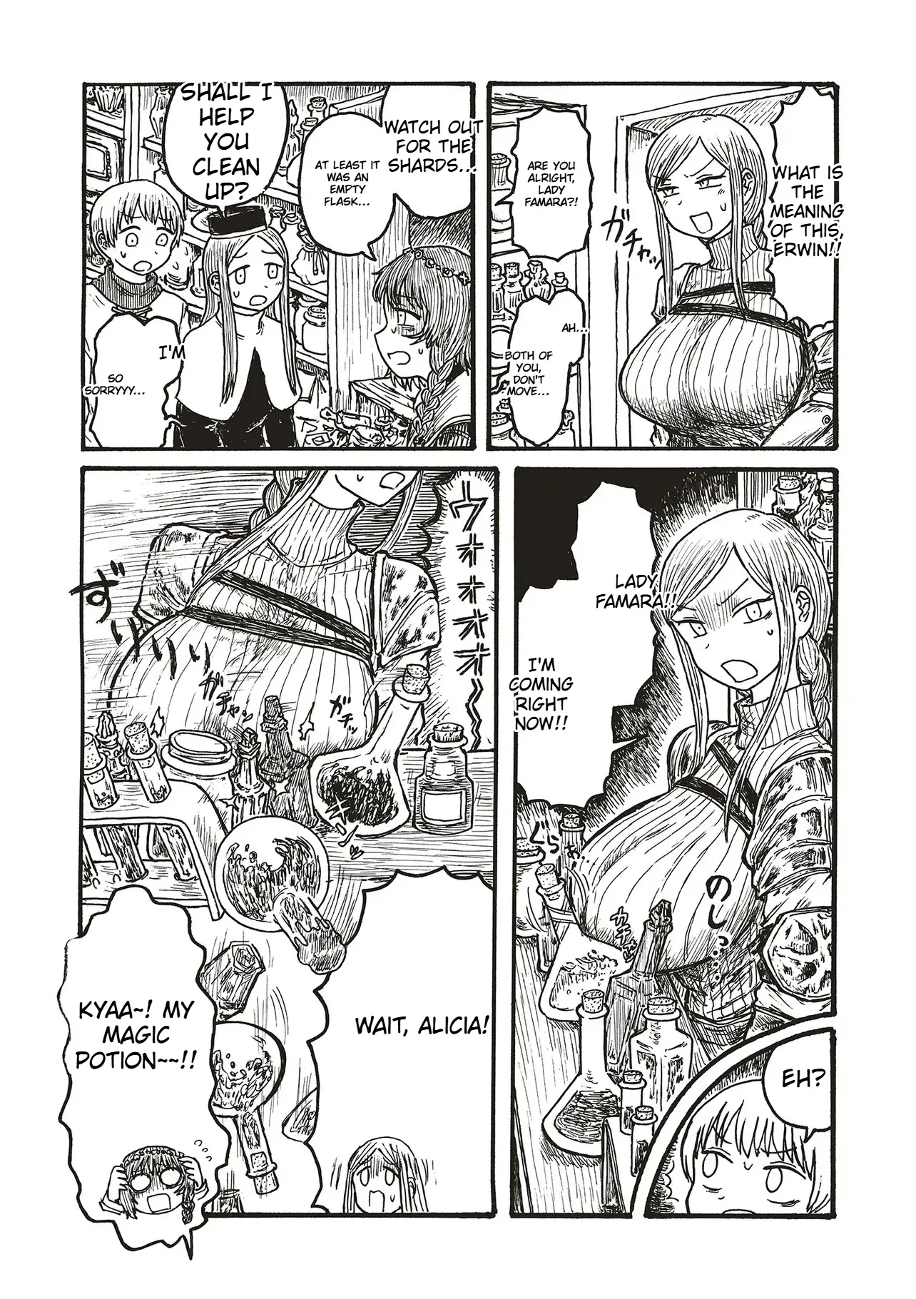 Dekapai Kishi Makaritooru! Chapter 13 page 4