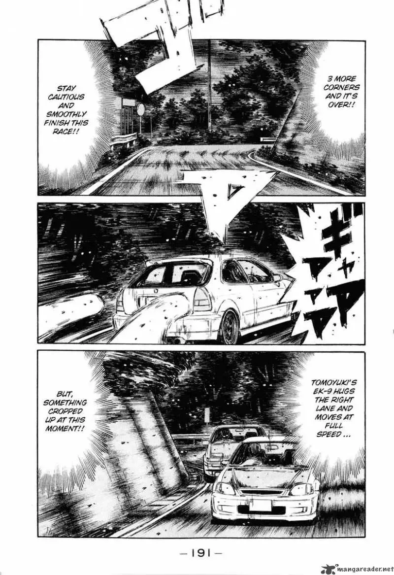 Initial D Chapter 256 page 9