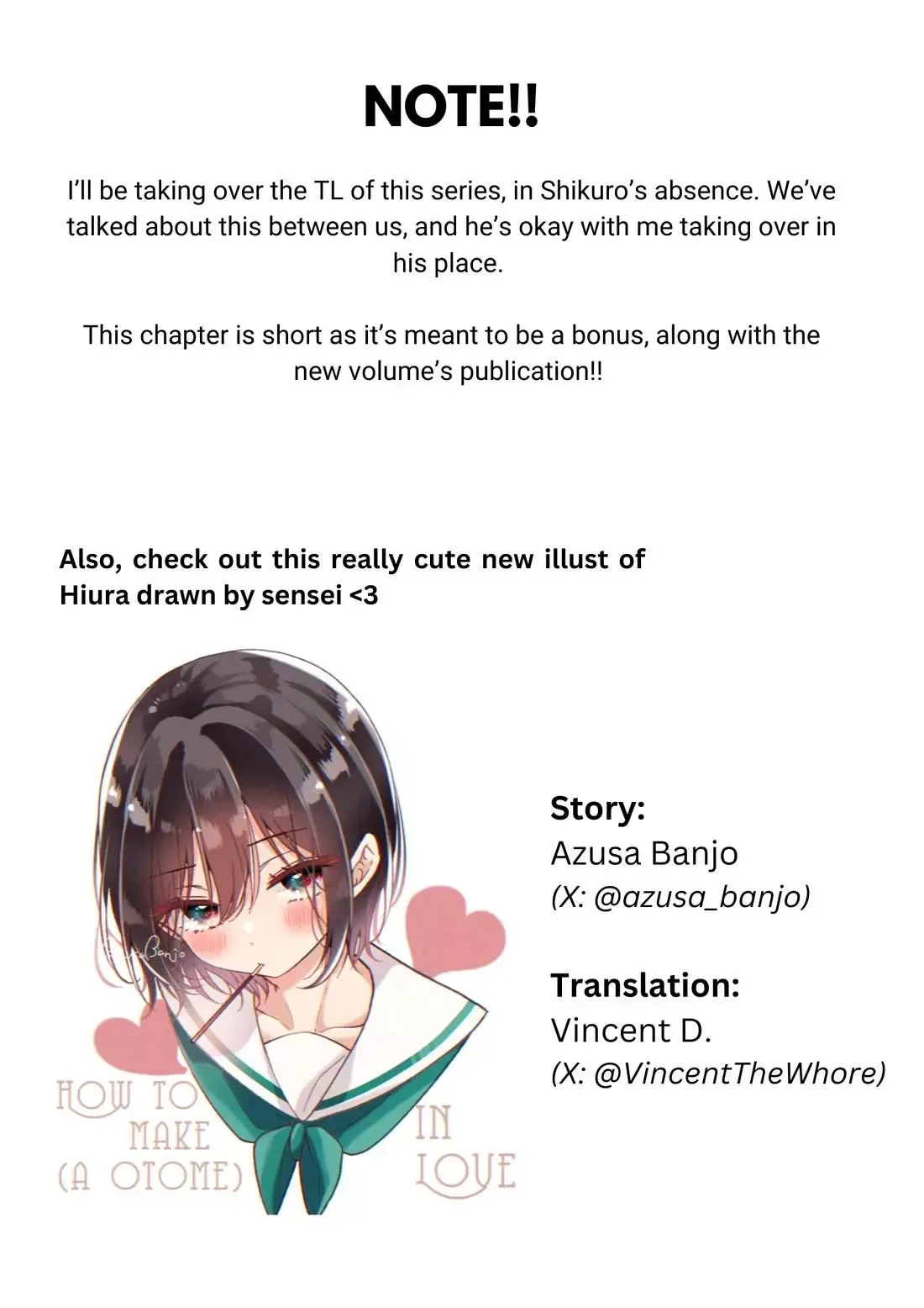 How To Make A "girl" Fall In Love Chapter 90.5 page 1