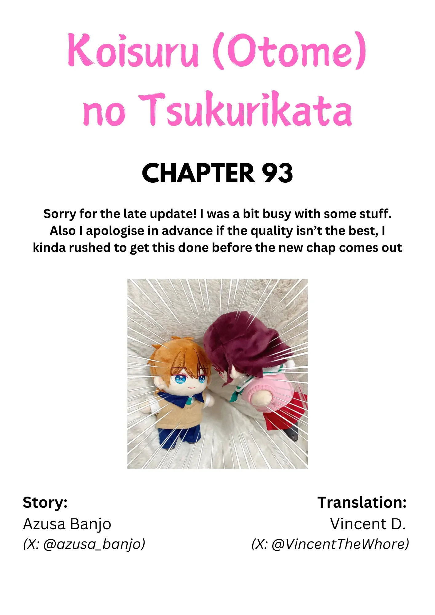 How To Make A "girl" Fall In Love Chapter 93 page 2