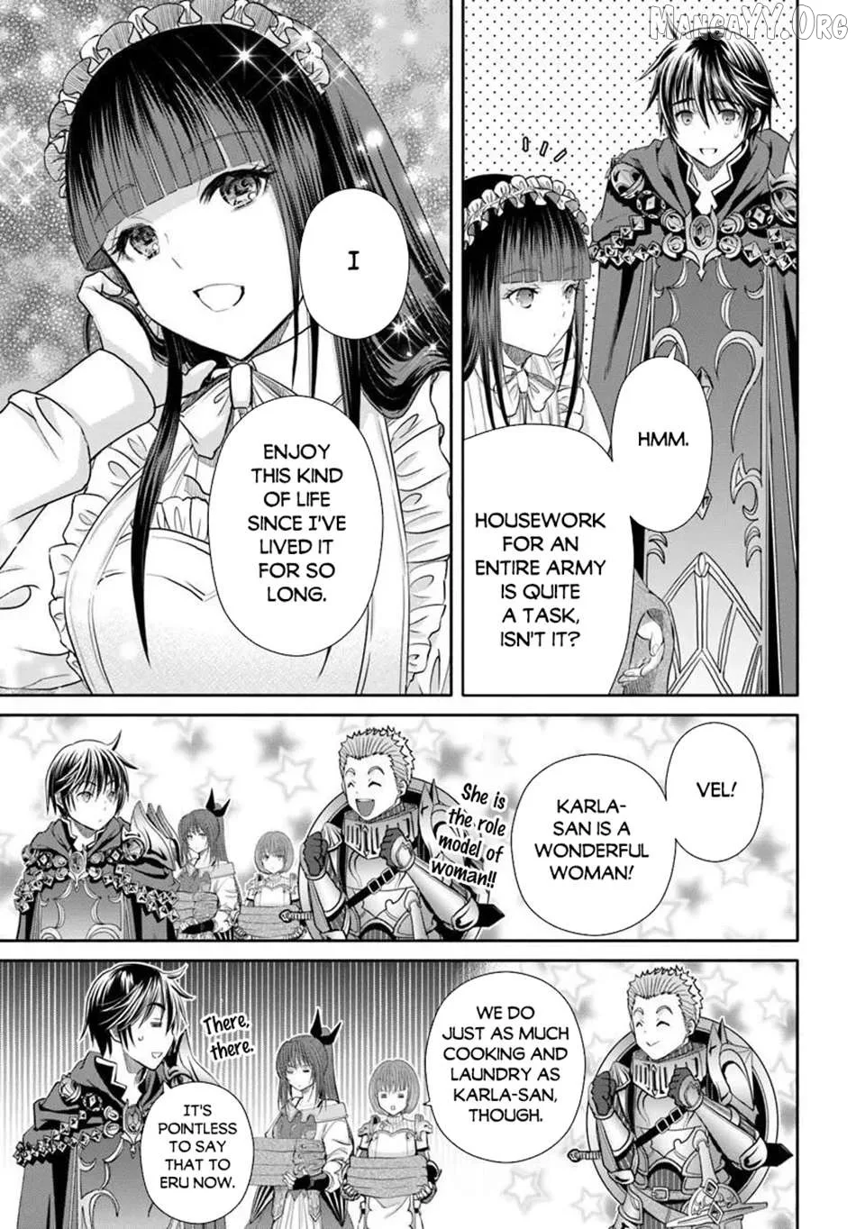 Hachinan tte, Sore wa Nai Deshou! Chapter 109 page 3