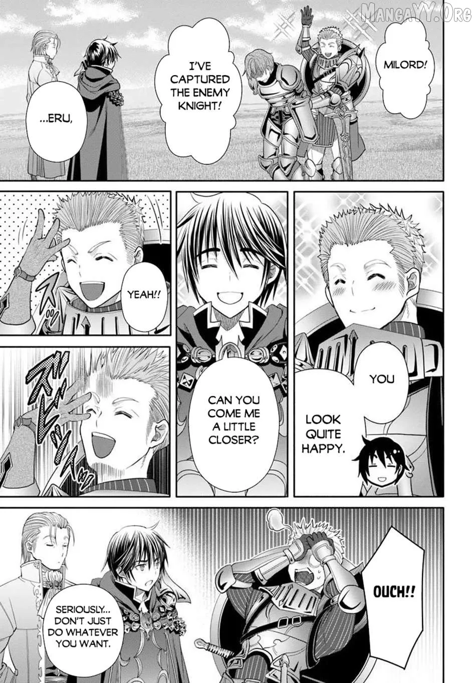 Hachinan tte, Sore wa Nai Deshou! Chapter 110 page 3