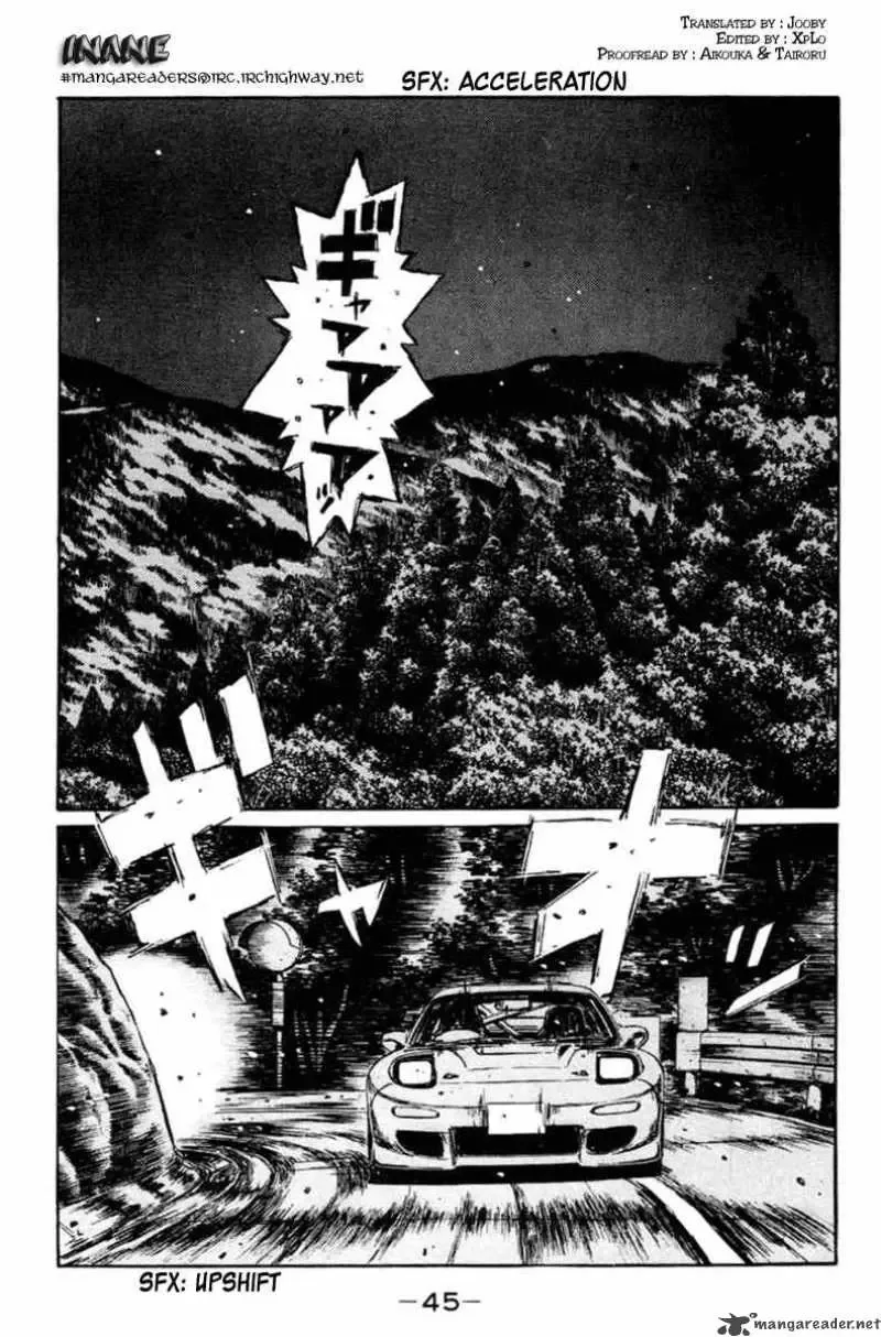 Initial D Chapter 276 page 1