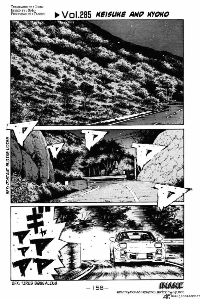 Initial D Chapter 285 page 1