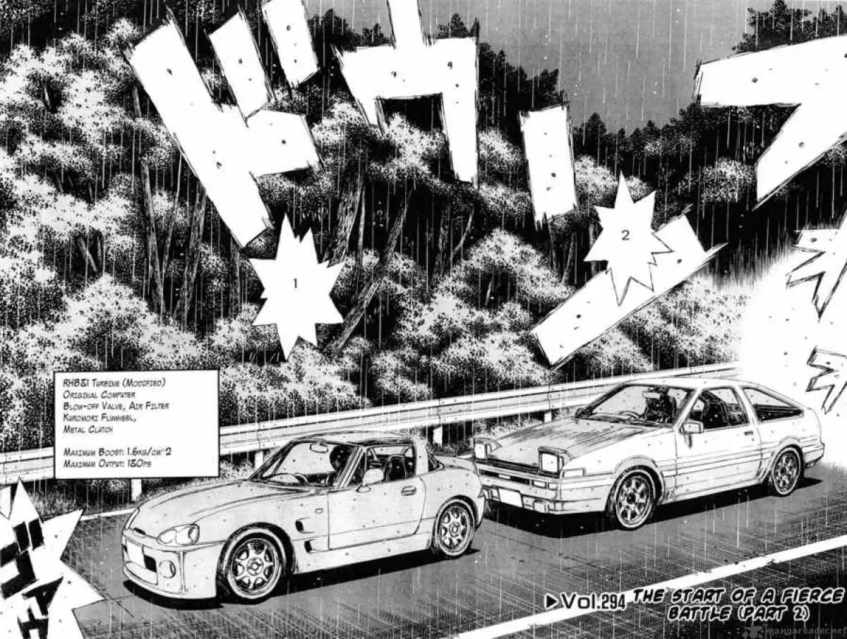 Initial D Chapter 294 page 2