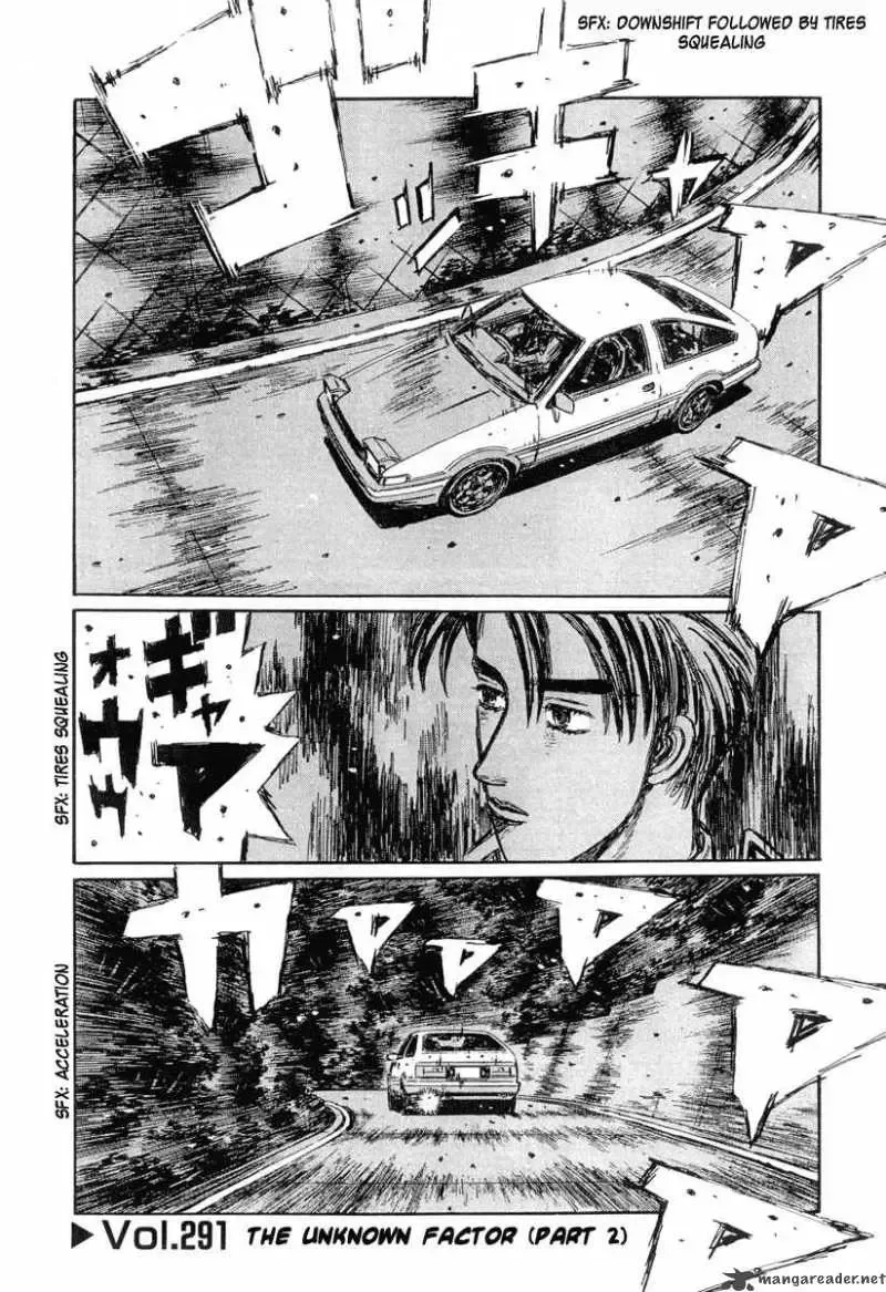 Initial D Chapter 291 page 1