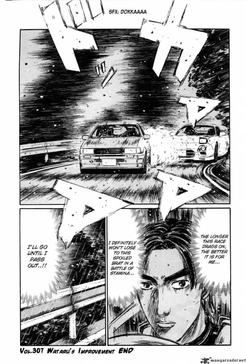 Initial D Chapter 307 page 10