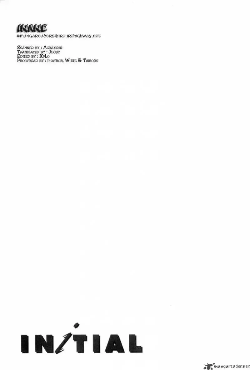 Initial D Chapter 310 page 1