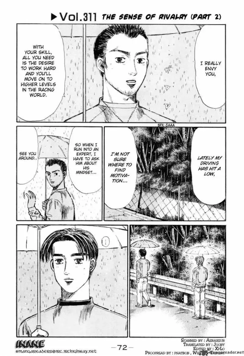 Initial D Chapter 311 page 1
