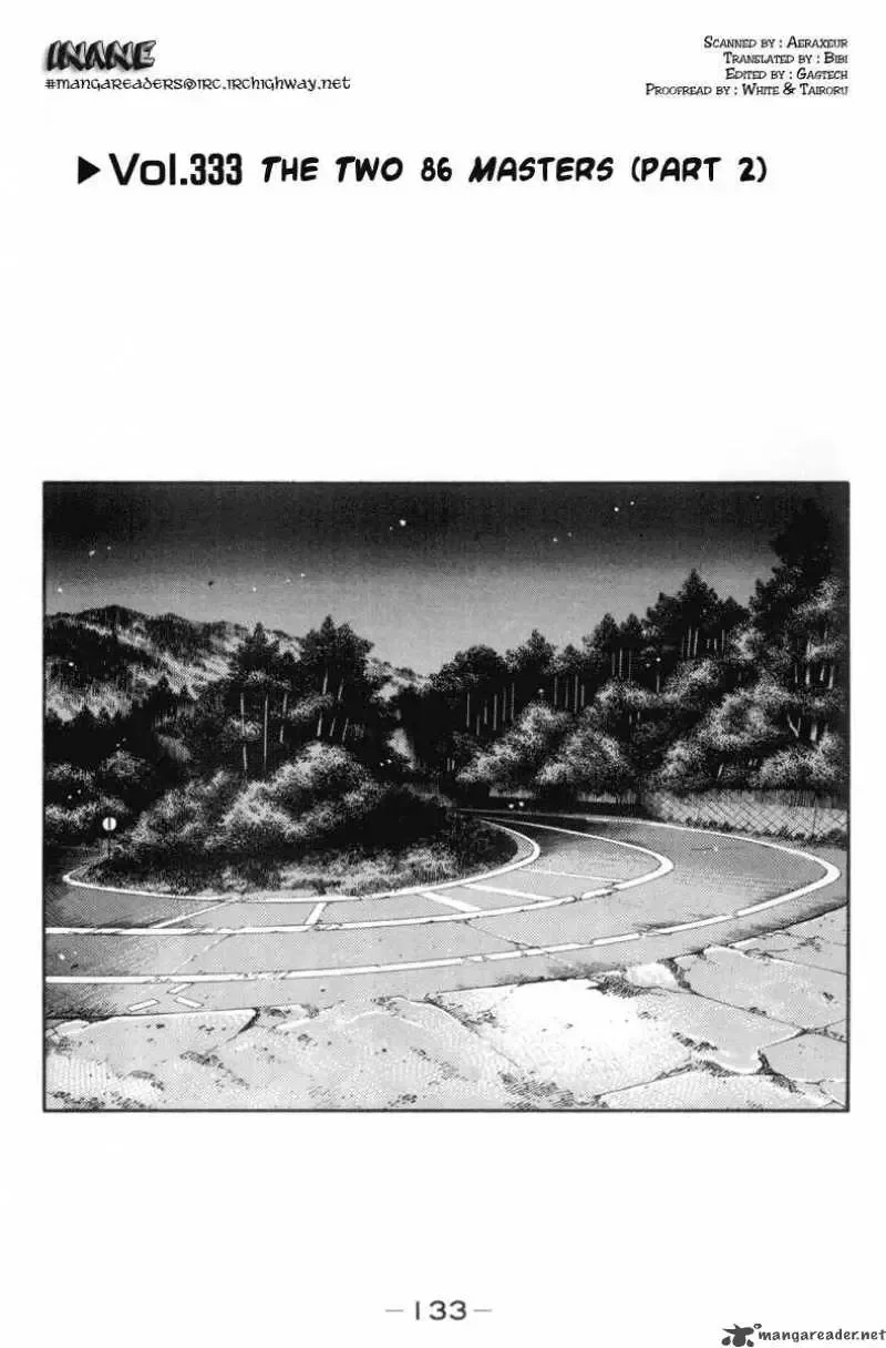 Initial D Chapter 333 page 1