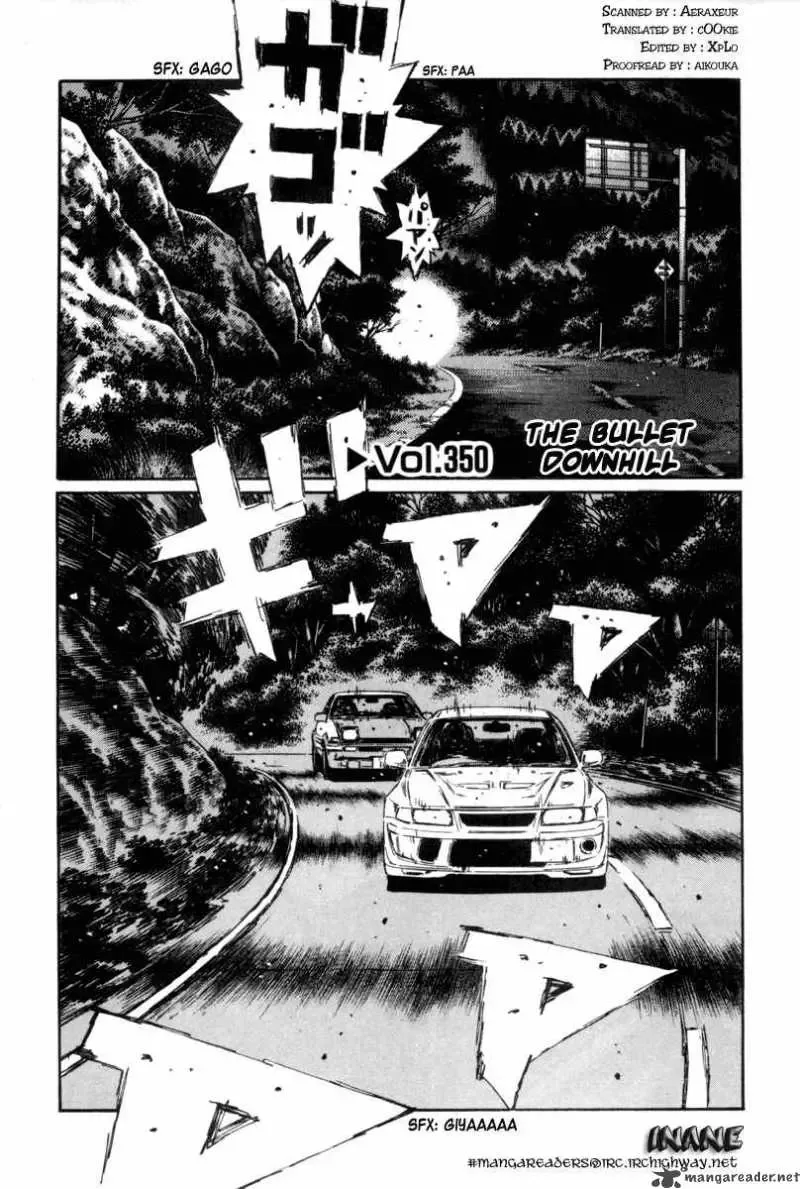 Initial D Chapter 350 page 1