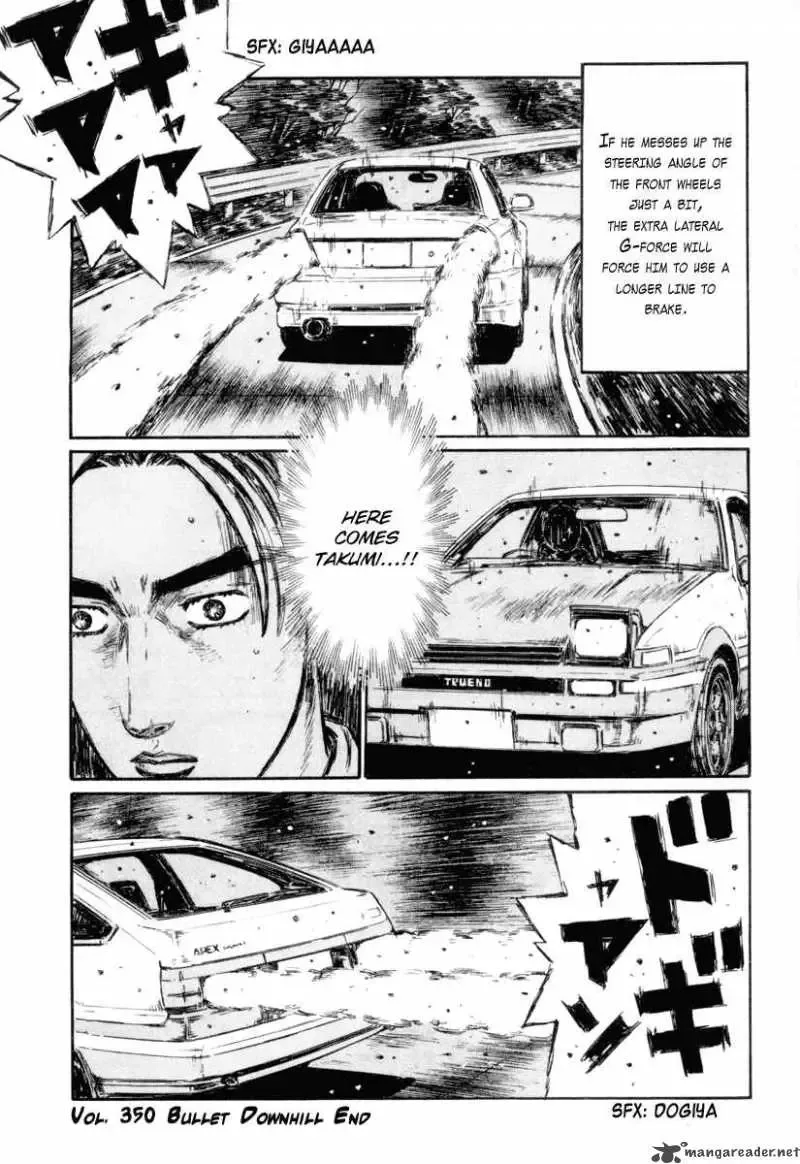 Initial D Chapter 350 page 13