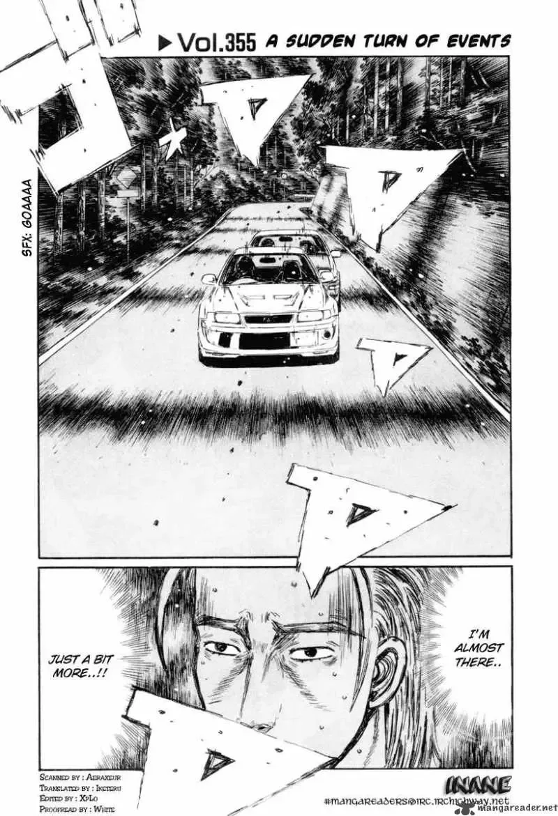 Initial D Chapter 355 page 1
