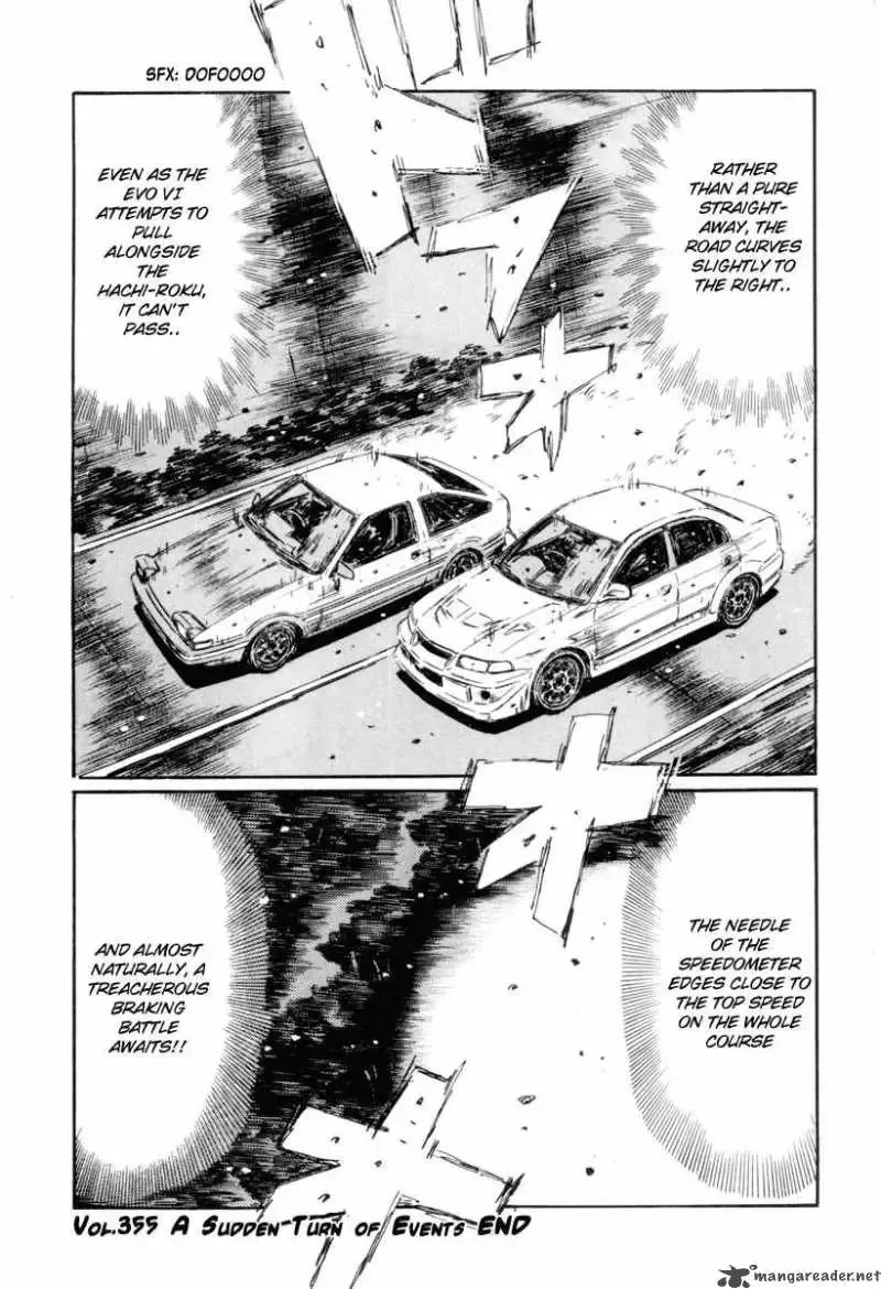 Initial D Chapter 355 page 13