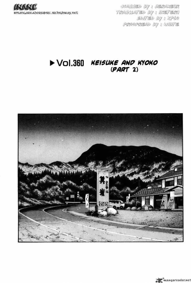 Initial D Chapter 360 page 1