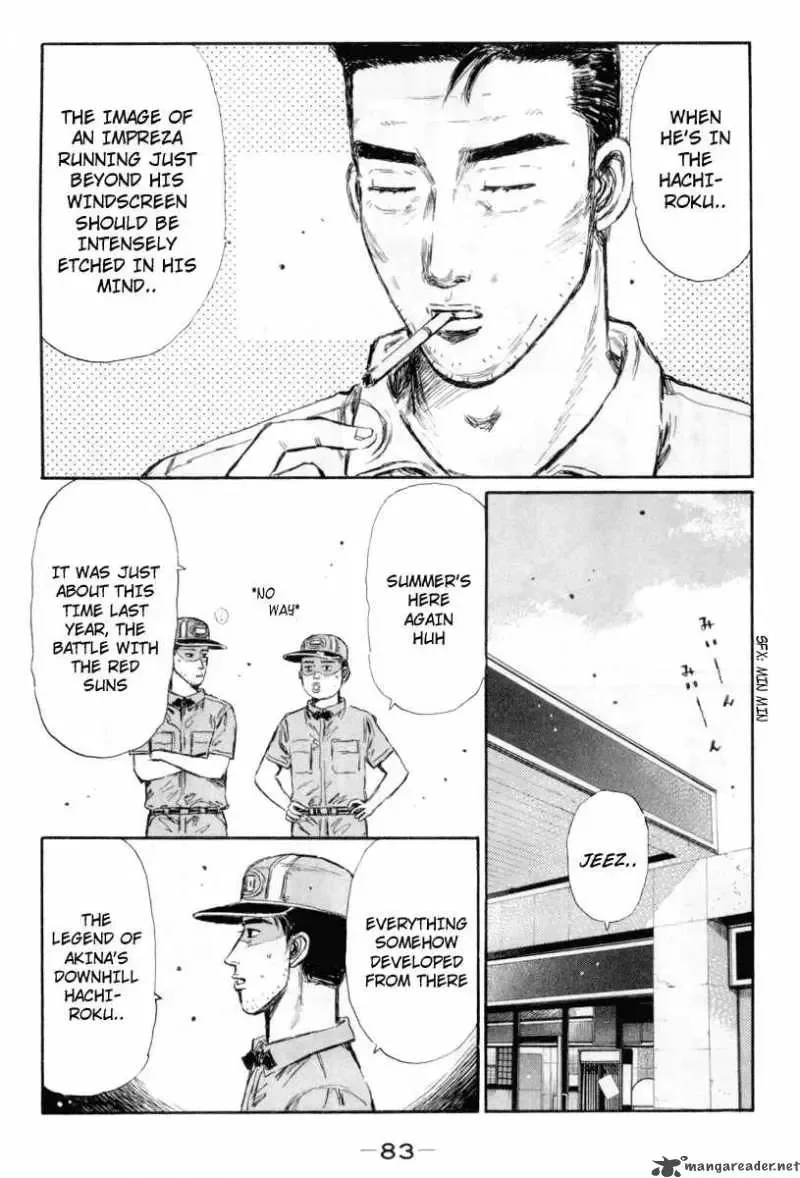 Initial D Chapter 364 page 7