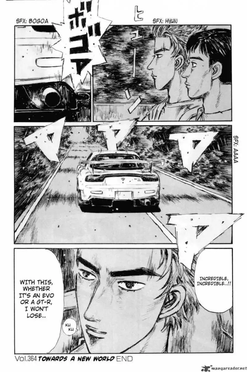 Initial D Chapter 364 page 13