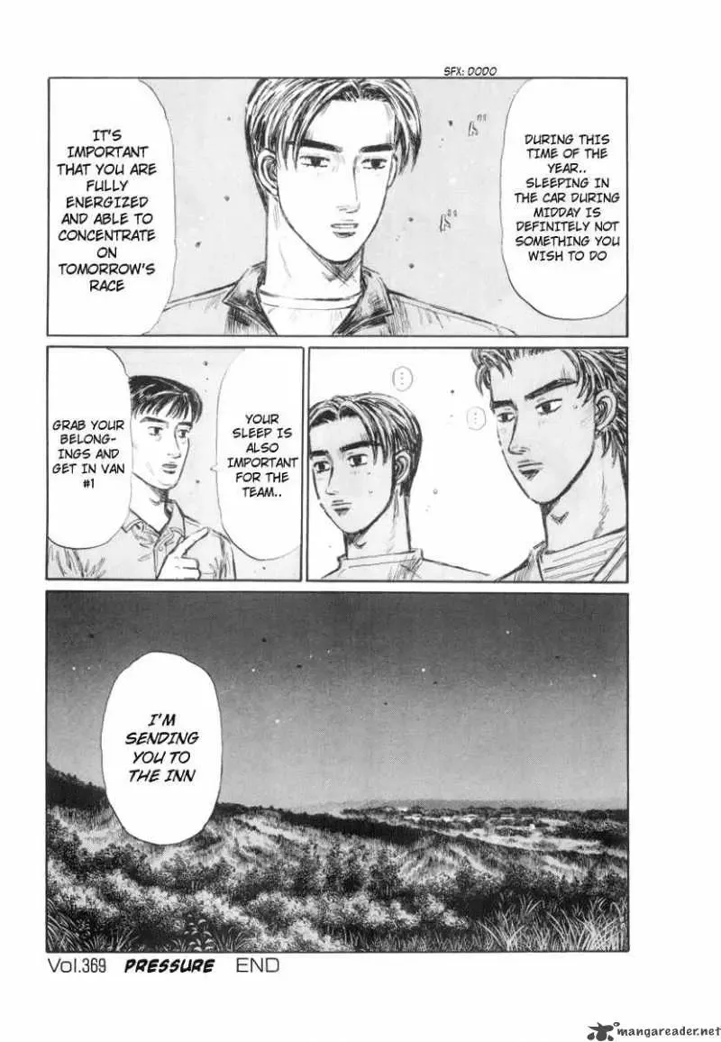Initial D Chapter 369 page 14
