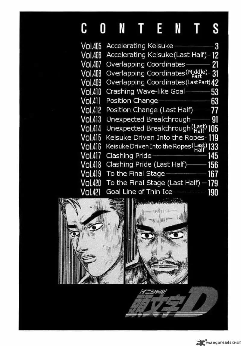 Initial D Chapter 405 page 4