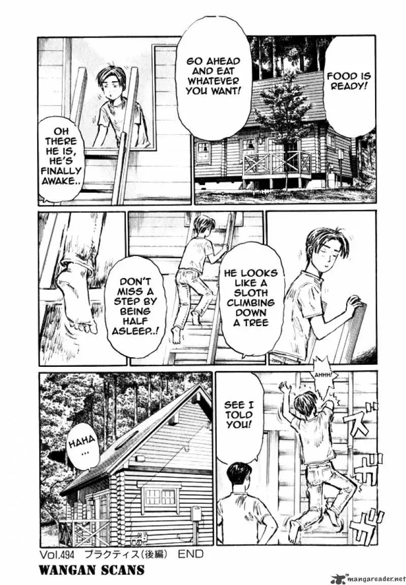 Initial D Chapter 494 page 13