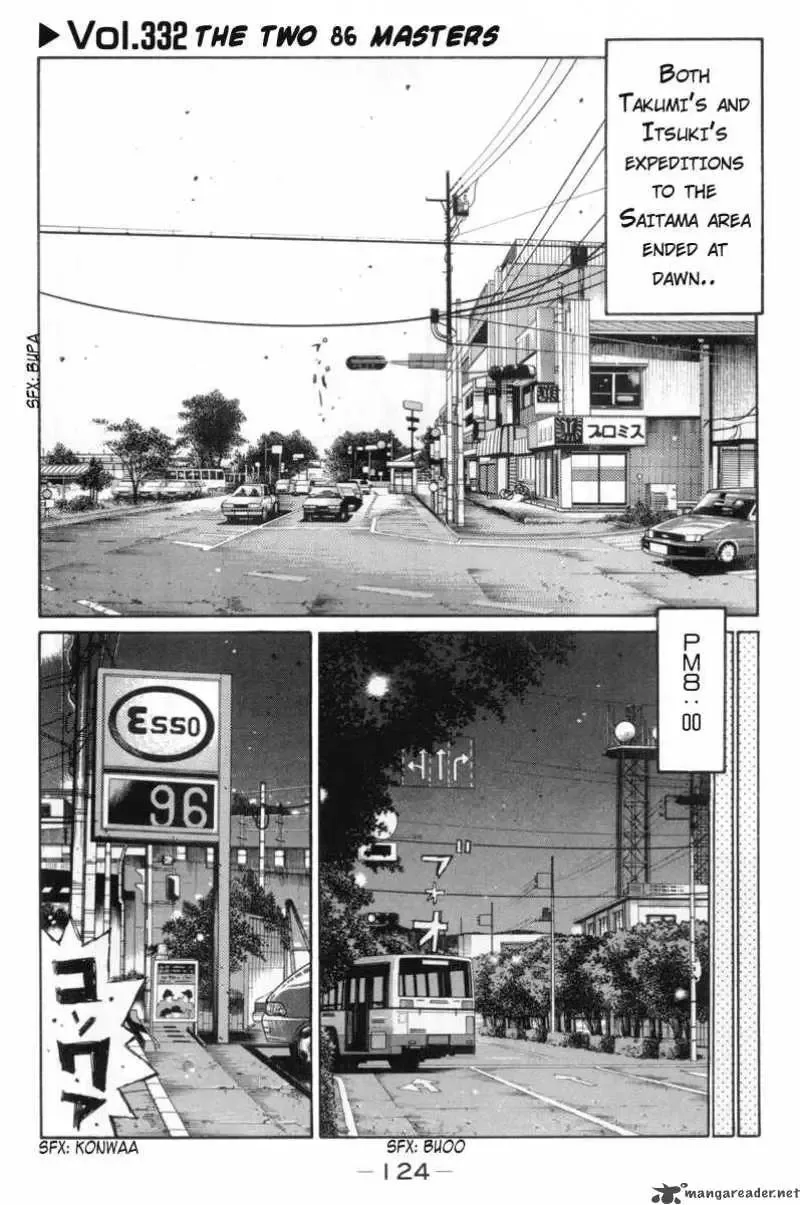 Initial D Chapter 332 page 1