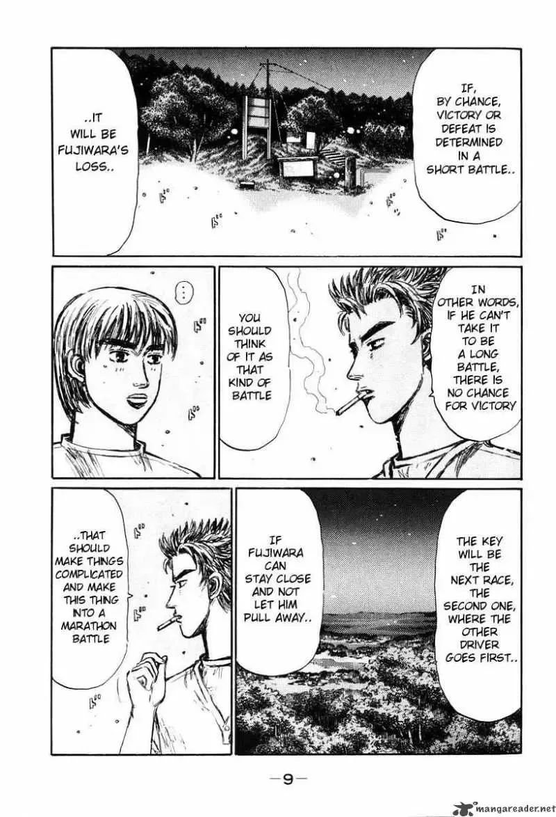 Initial D Chapter 374 page 10