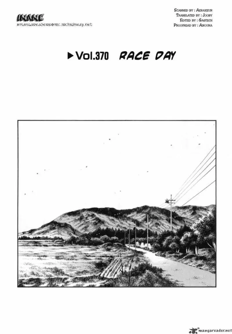 Initial D Chapter 370 page 1