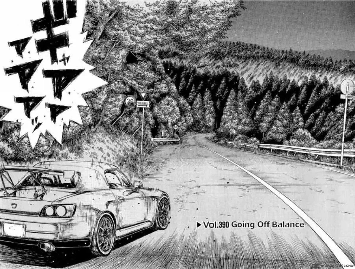Initial D Chapter 390 page 7