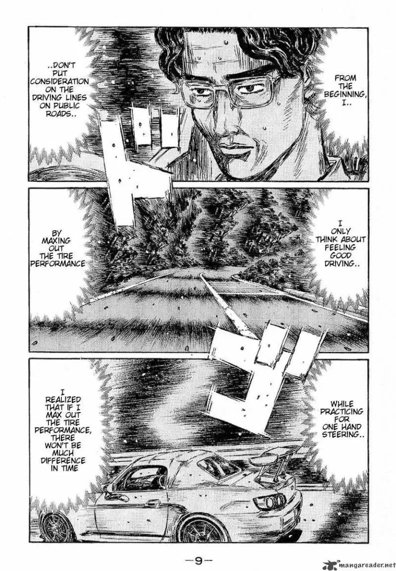 Initial D Chapter 390 page 9