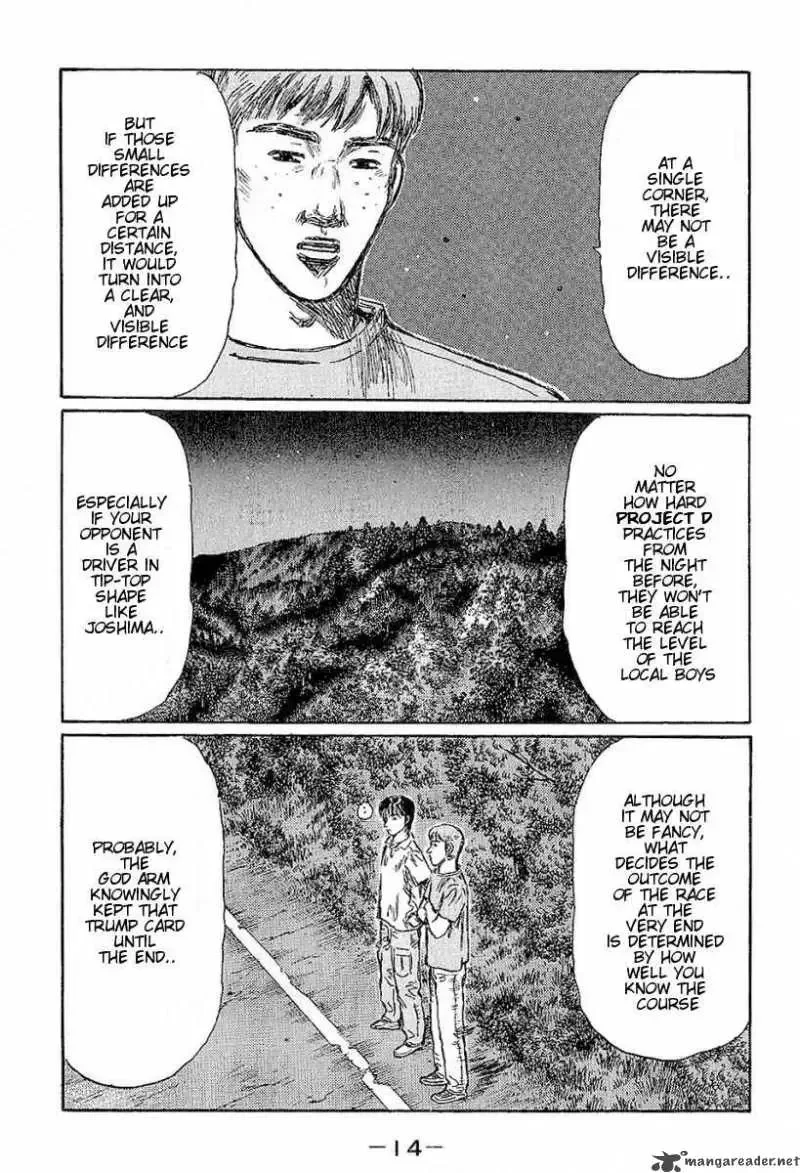 Initial D Chapter 390 page 14