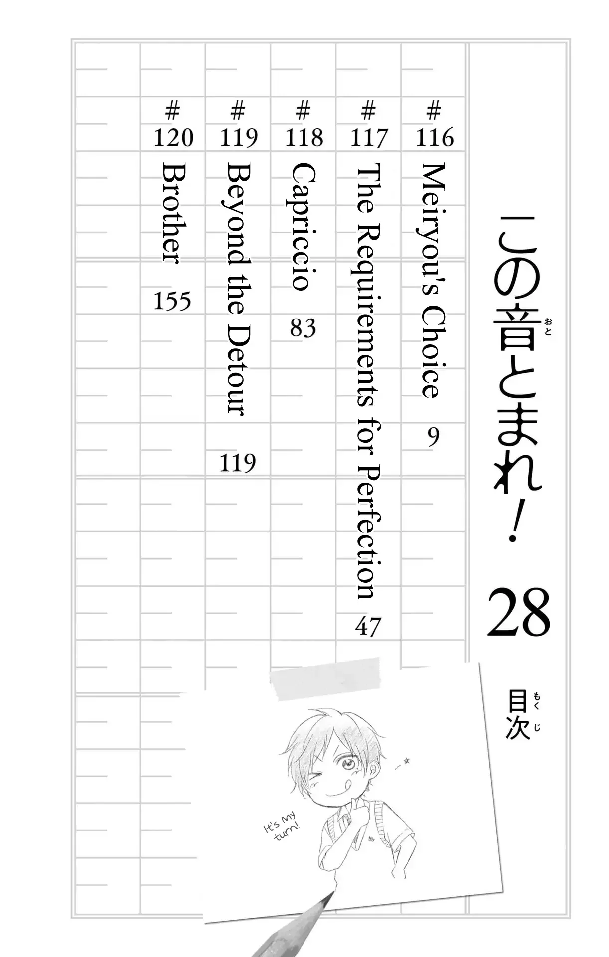 Kono Oto Tomare! Chapter 120.5 page 7
