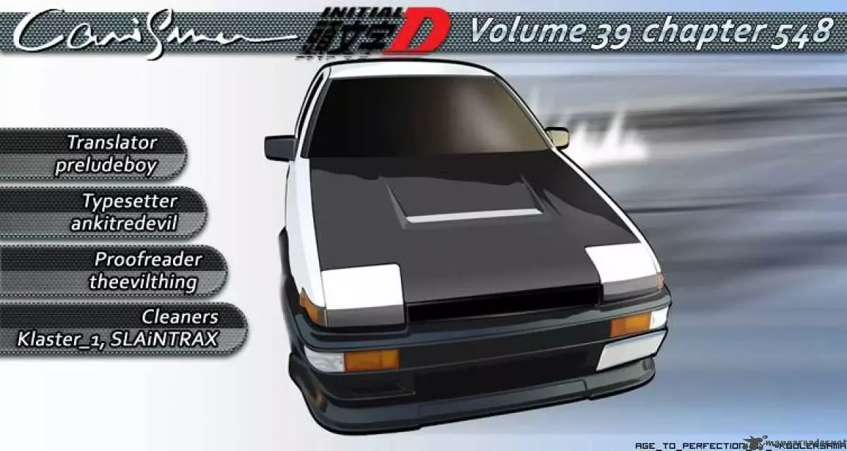 Initial D Chapter 548 page 9