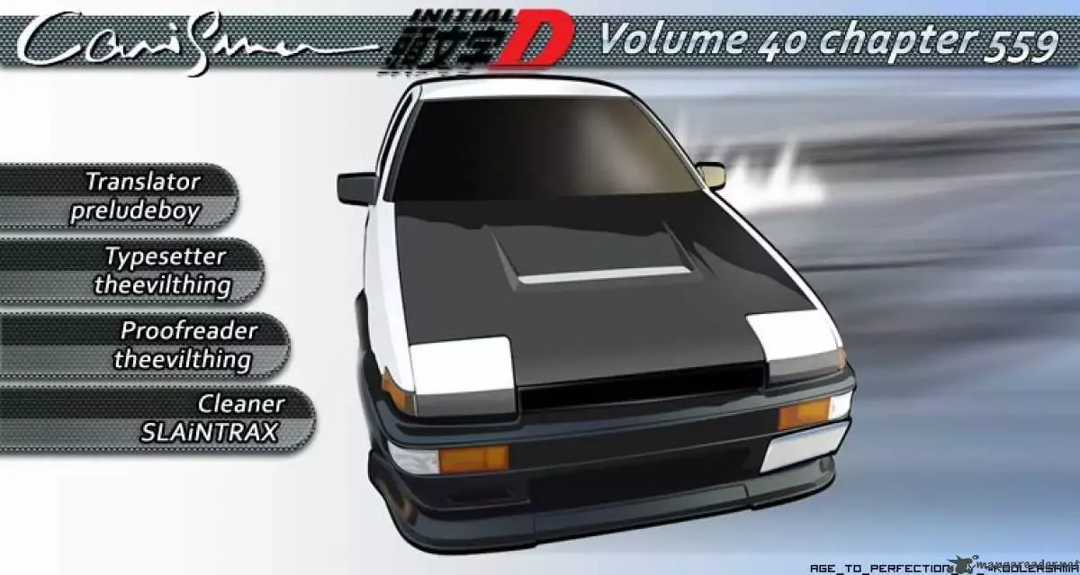 Initial D Chapter 559 page 9