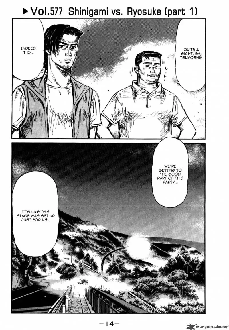 Initial D Chapter 577 page 1