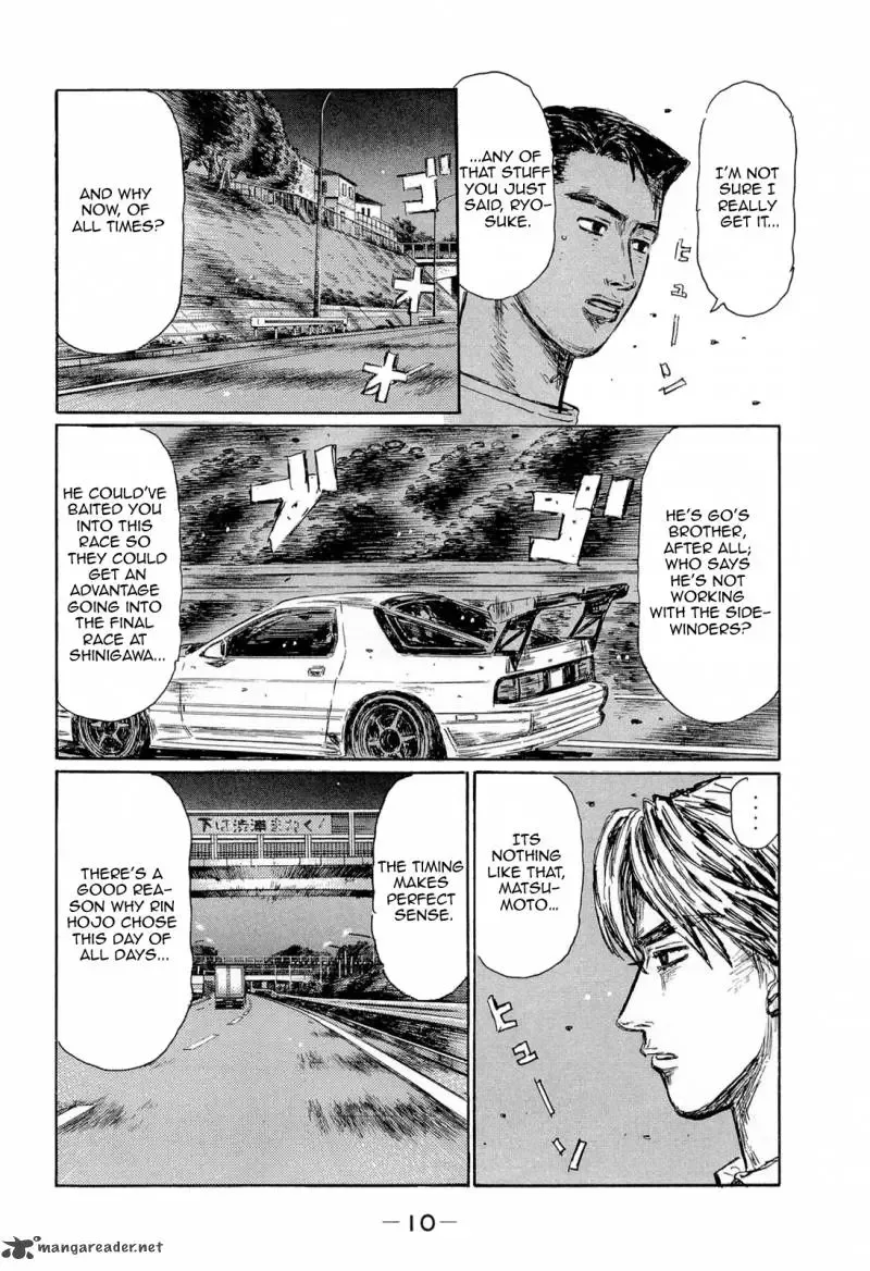 Initial D Chapter 594 page 10