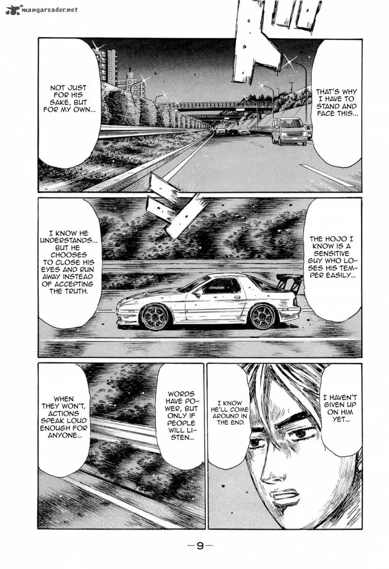 Initial D Chapter 594 page 9