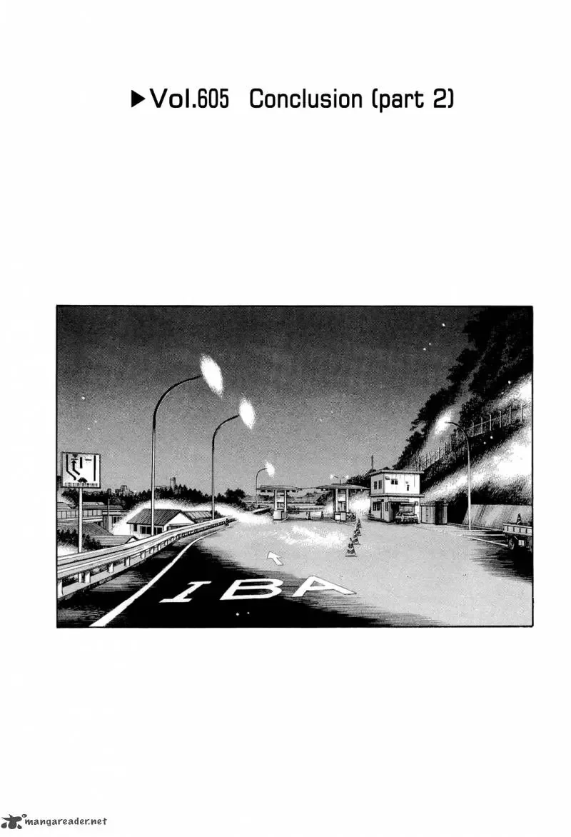 Initial D Chapter 605 page 1