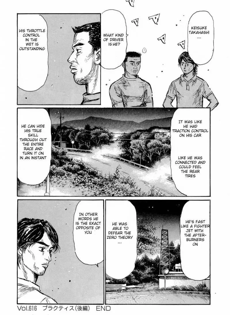 Initial D Chapter 616 page 10