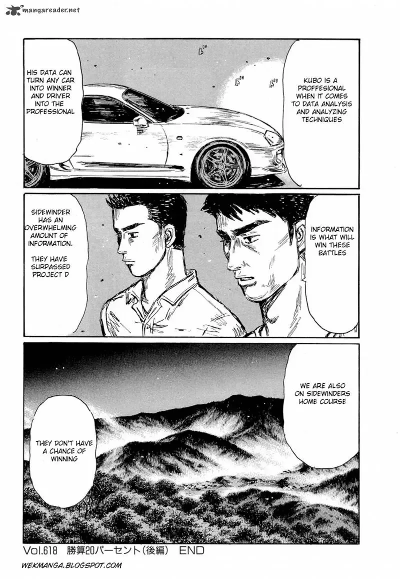 Initial D Chapter 618 page 9