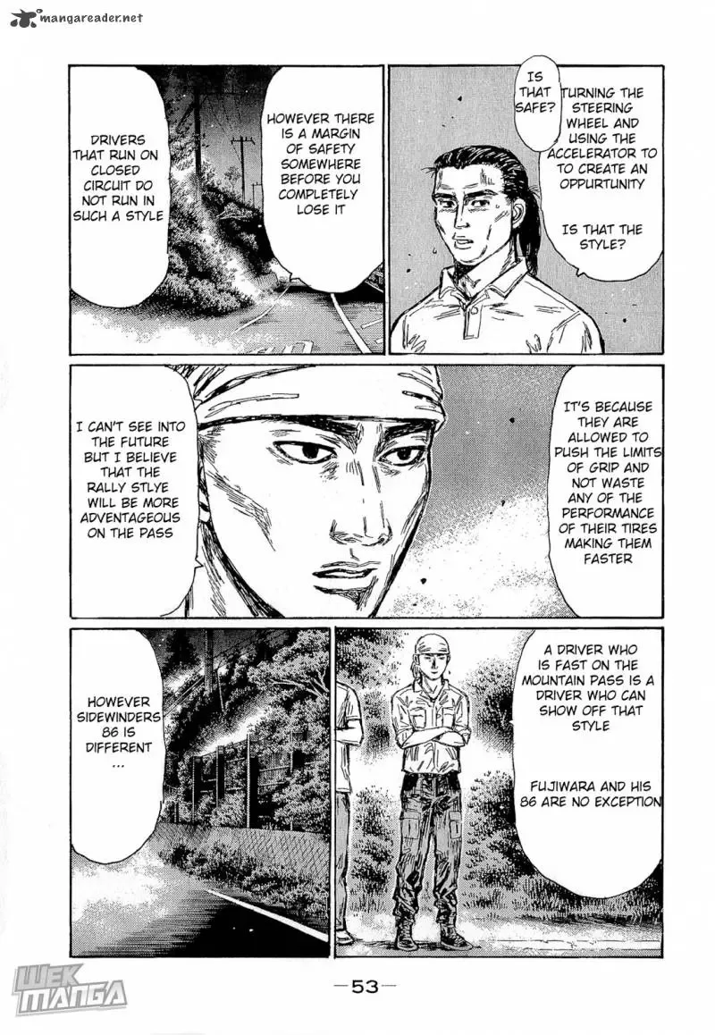 Initial D Chapter 674 page 7