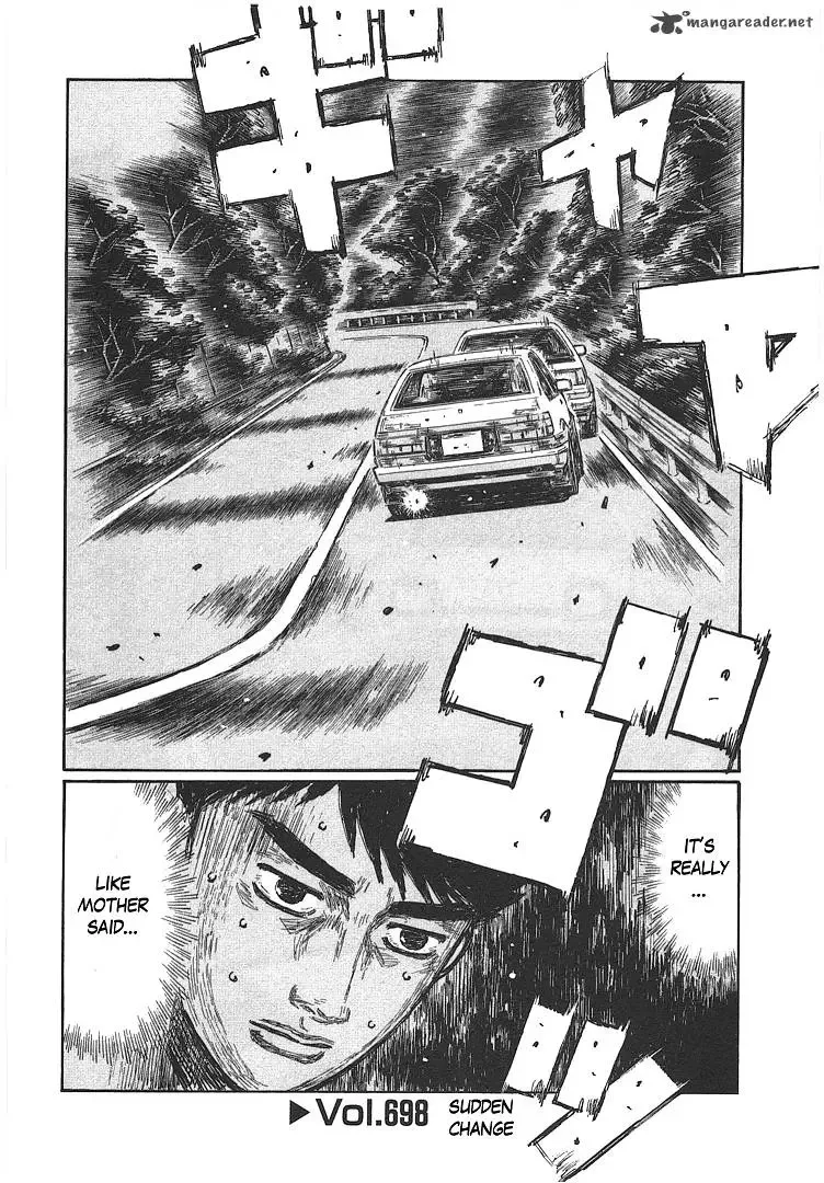 Initial D Chapter 698 page 1